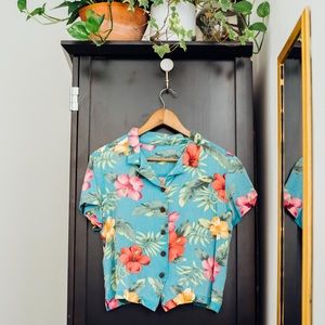 Fun Hawaiian Crop Top